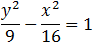 y^2/9-x^2/16=1