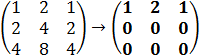 x y and z matrix