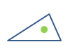 A point inside a triangle